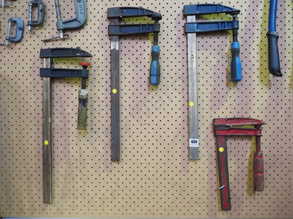 4x F clamps Image 1++