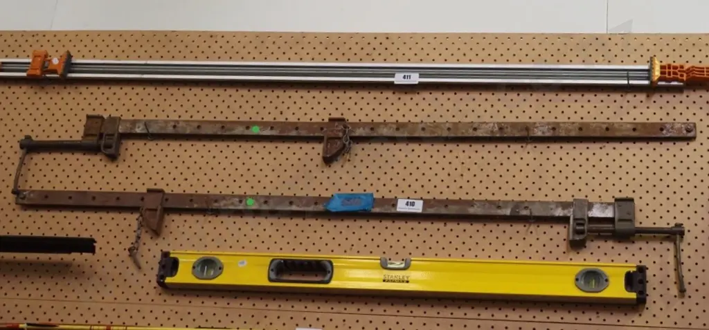 2x sash clamps - green dots Image 1++
