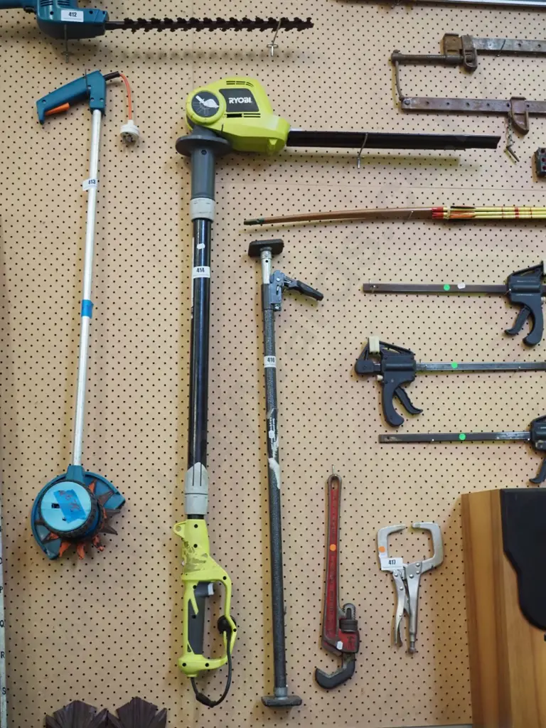 Ryobi corded pole extending hedge trimmer Image 1++