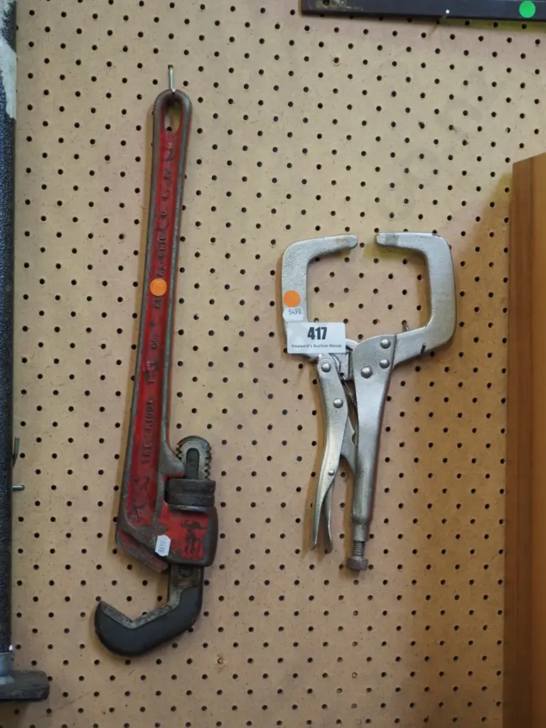 welder's clamp, plumbers stilsons Image 1++