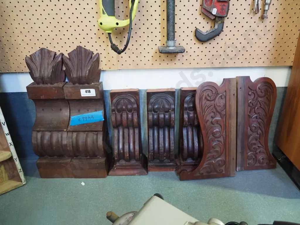 carved mahogany decorative pieces Image 1++