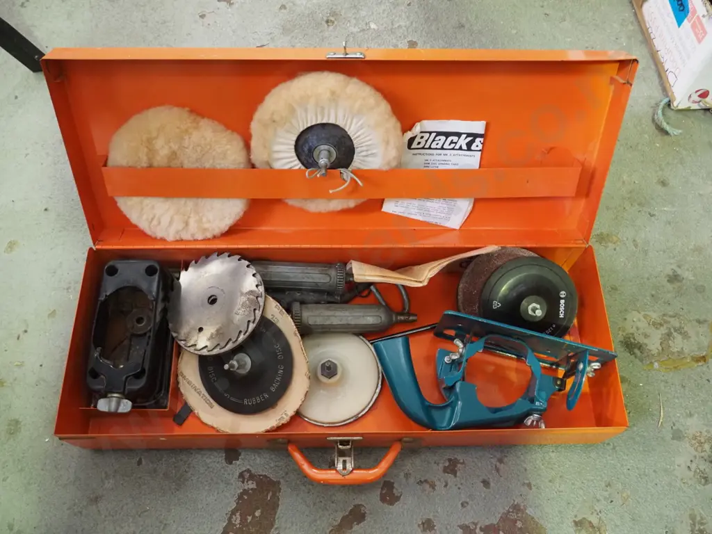 metal B&D equipment case Image 1++
