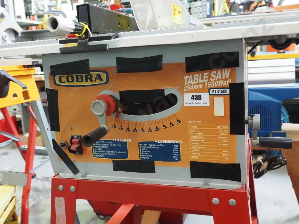 Cobra table saw Image 1++