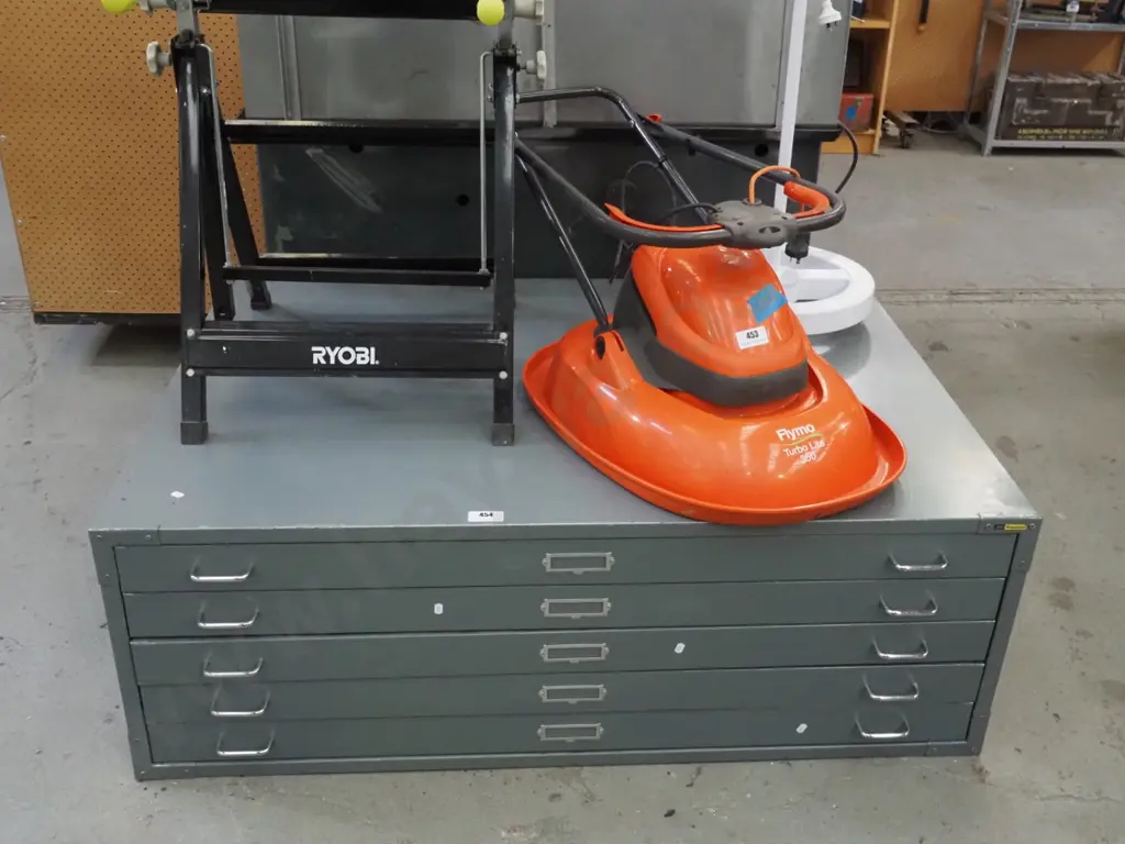 set of 5 metal plan drawers H-450 W-1320 D-930 Image 1++