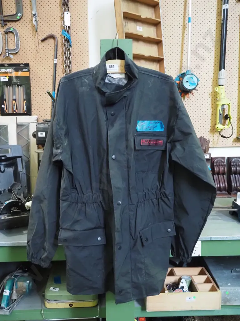 Dry Rider size Large leather motorcycle jacket Image 1++