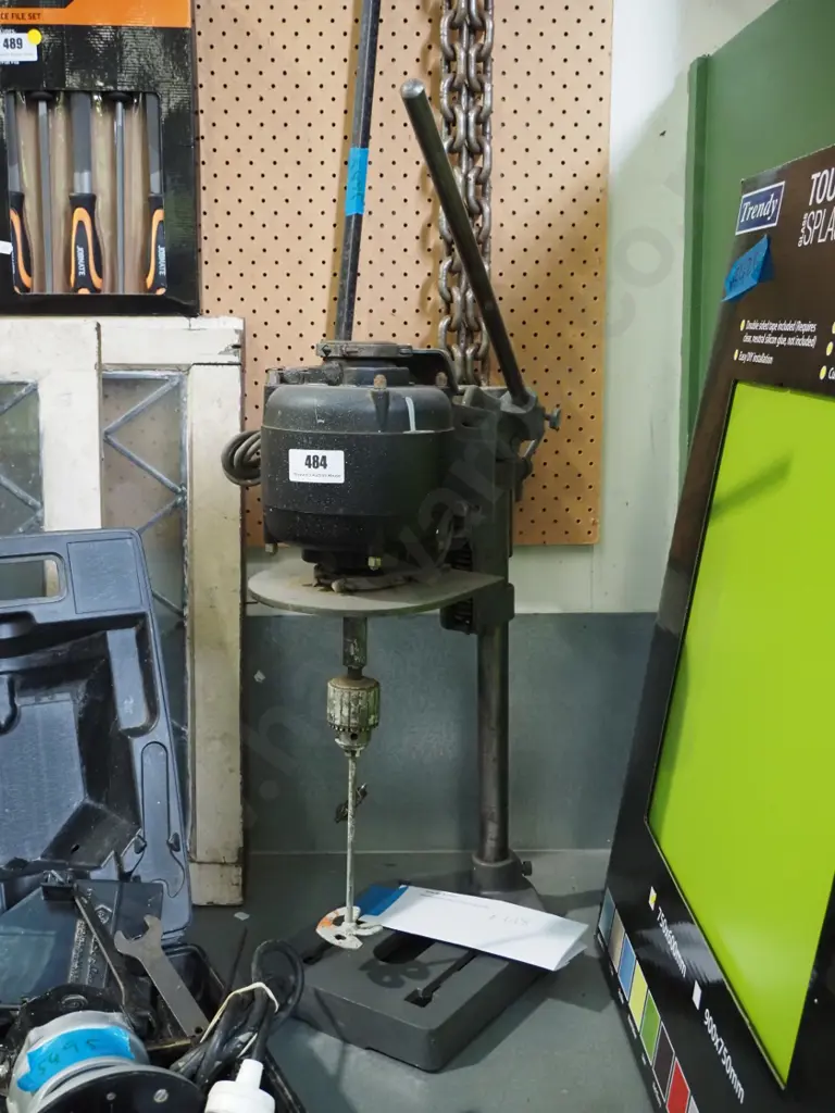 drill press -modified into paint stirrer Image 1++