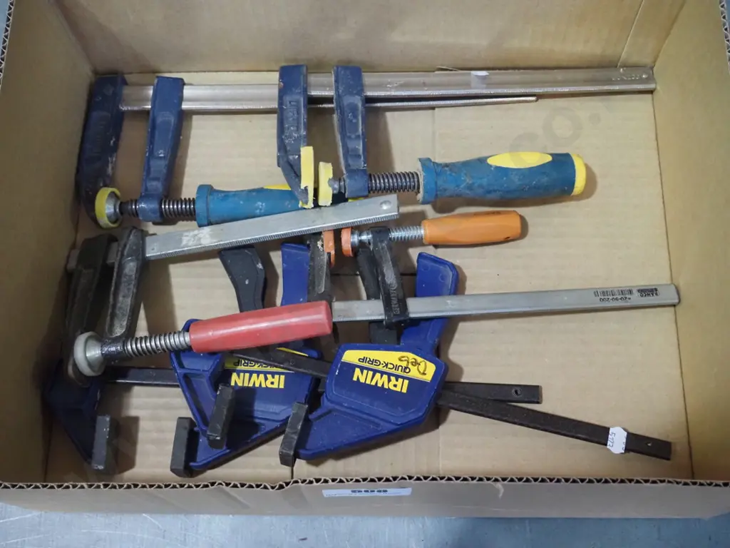 box; F clamps, quick release clamps Image 1++