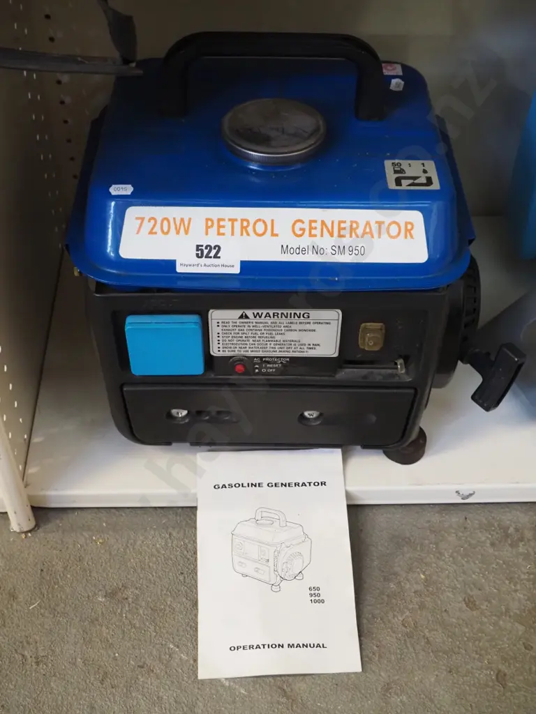 720W petrol generator Image 1++