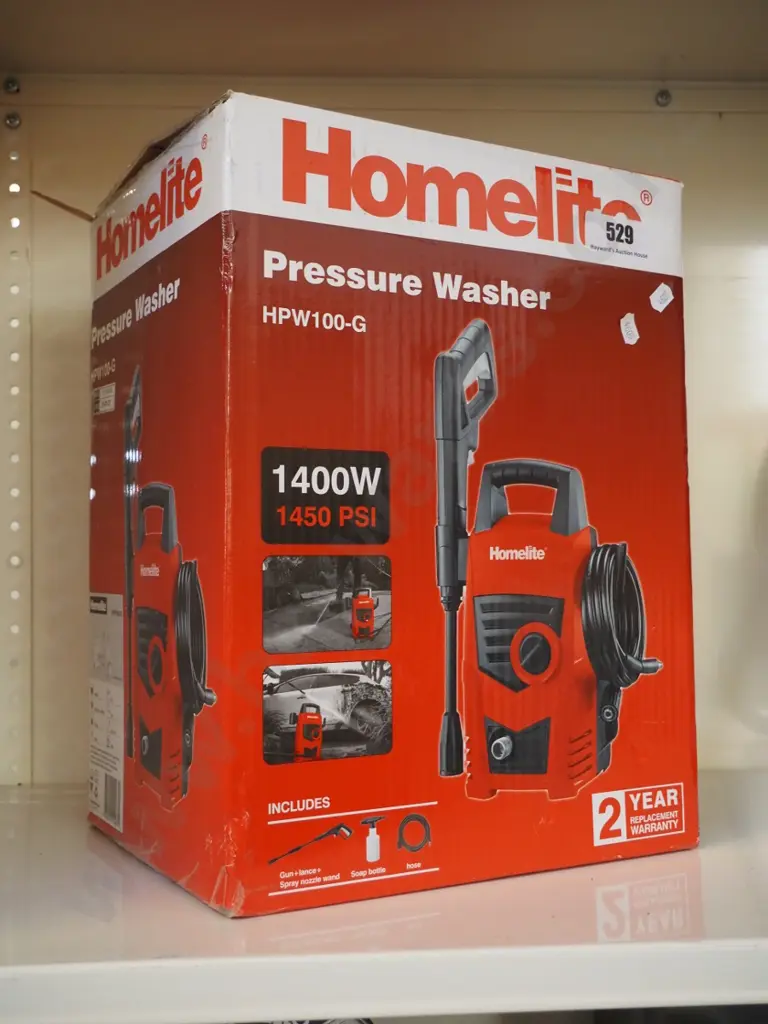 as-new boxed Homelite pressure washer Image 1++