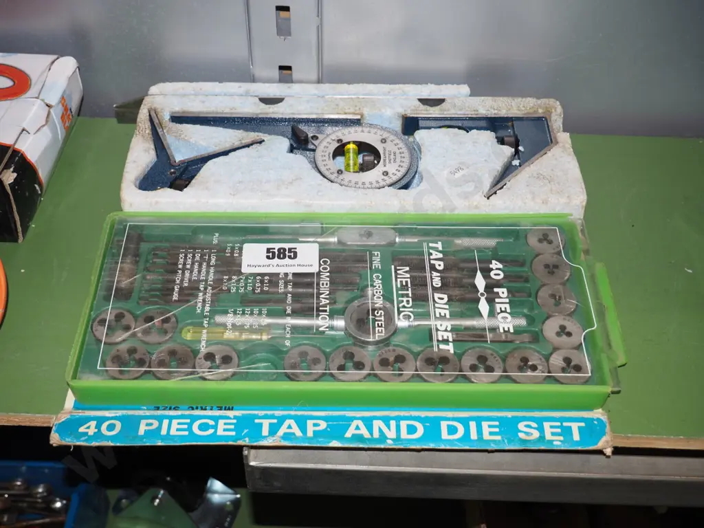 tap and die set, engineer's level Image 1++