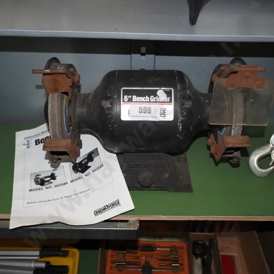 6" bench grinder