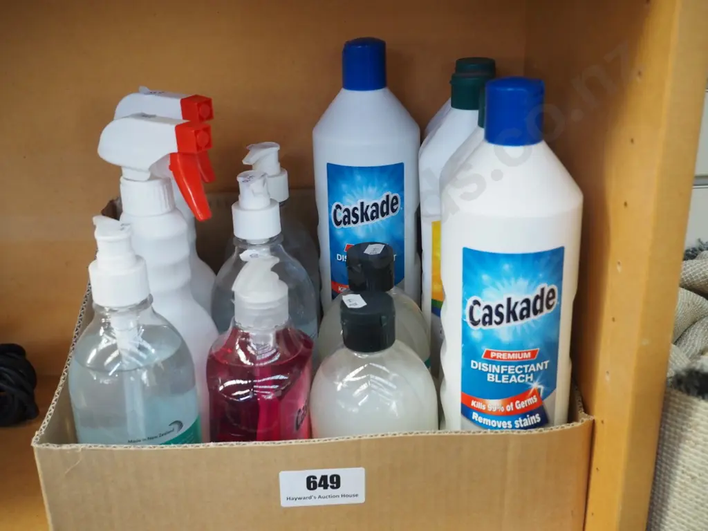 box of cleaning products Image 1++