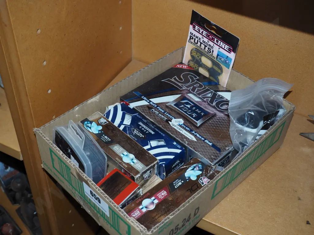 box of golf balls Image 1++
