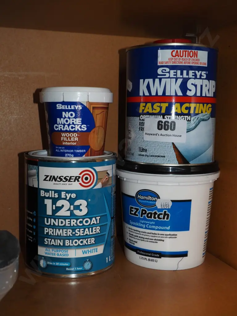 paint stripper, spackling compound etc Image 1++