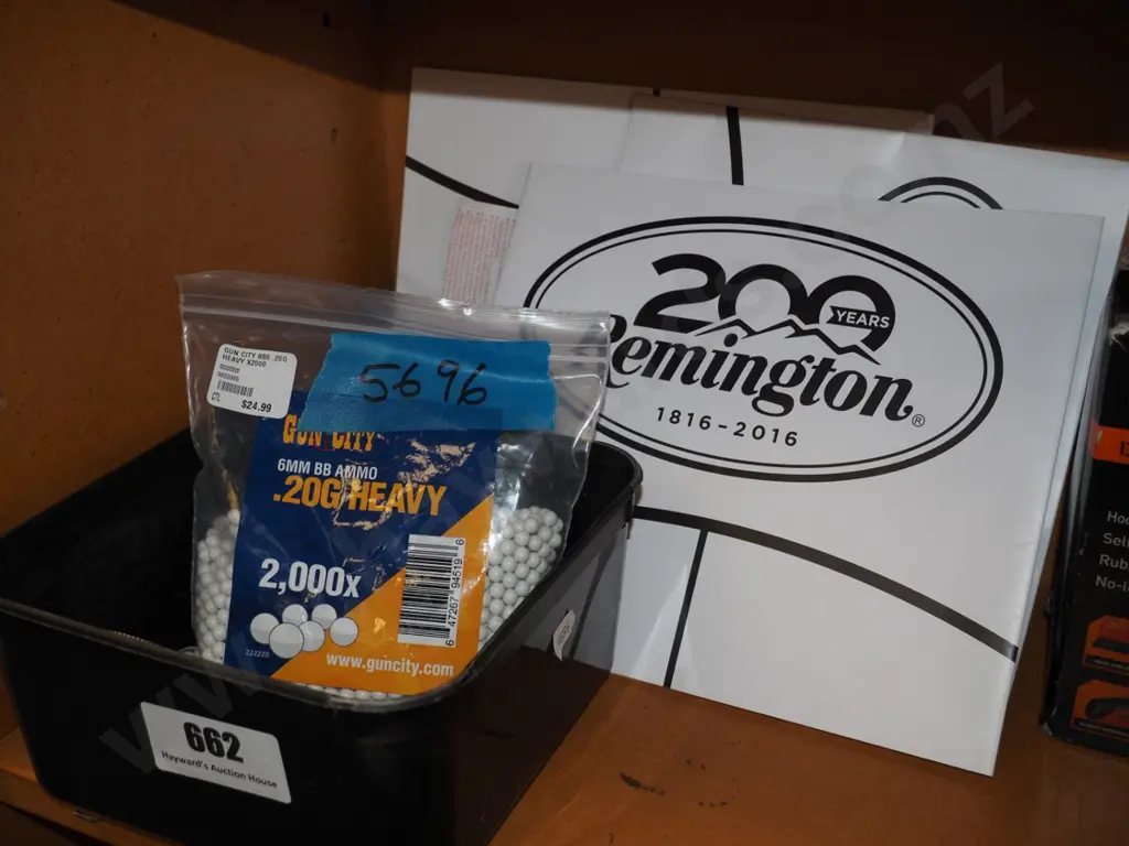 tub of air rifle pellets, plastic shot gun ammo Image 1++