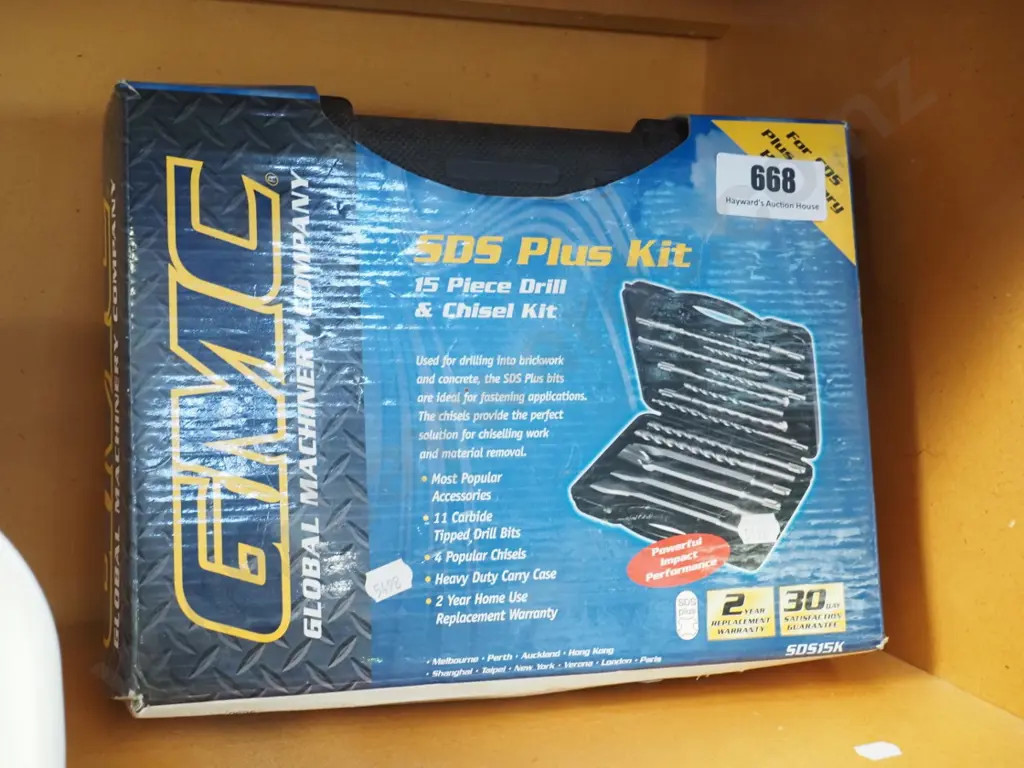 GMC 15 piece drill set Image 1++