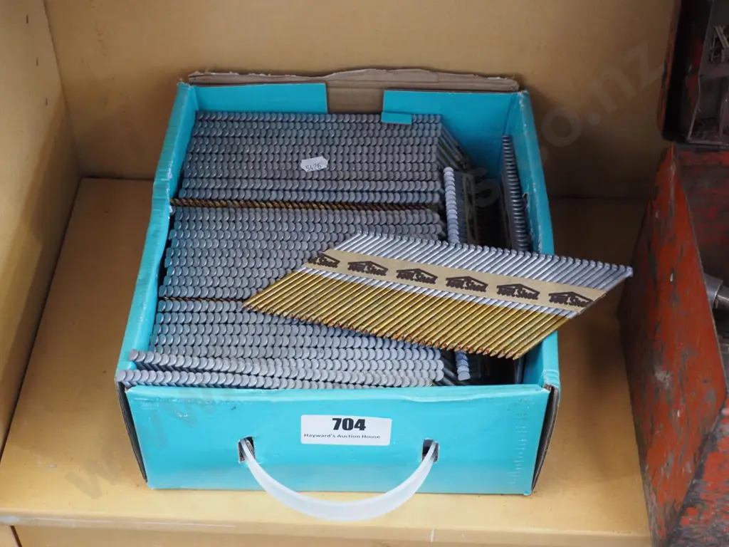 box of nail gun nails Image 1++