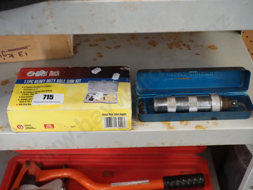 hole saw kit, impact driver Image 1++