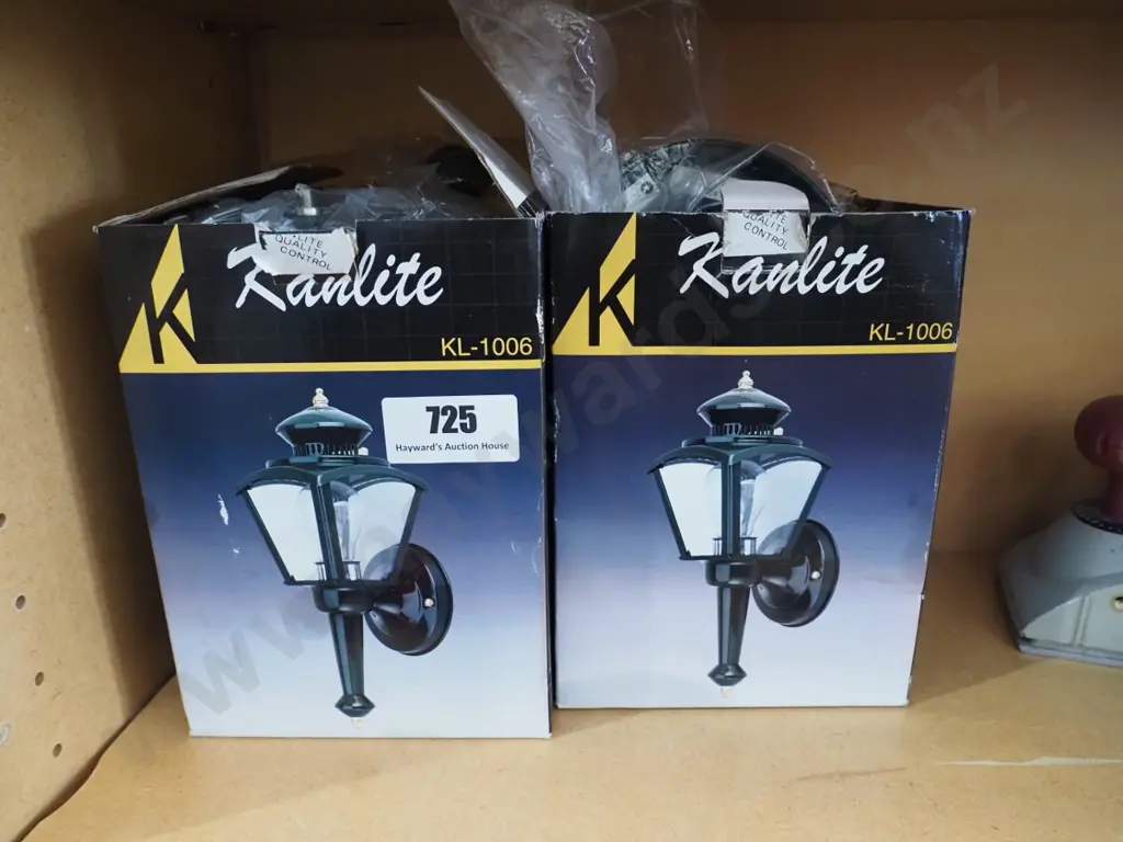 2x wall mounted outdoor light fittings Image 1++