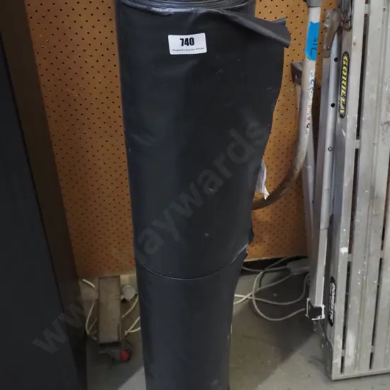 roll of building and agricultural plastic