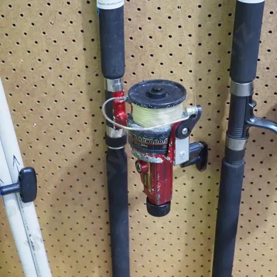 fishing rod and reel