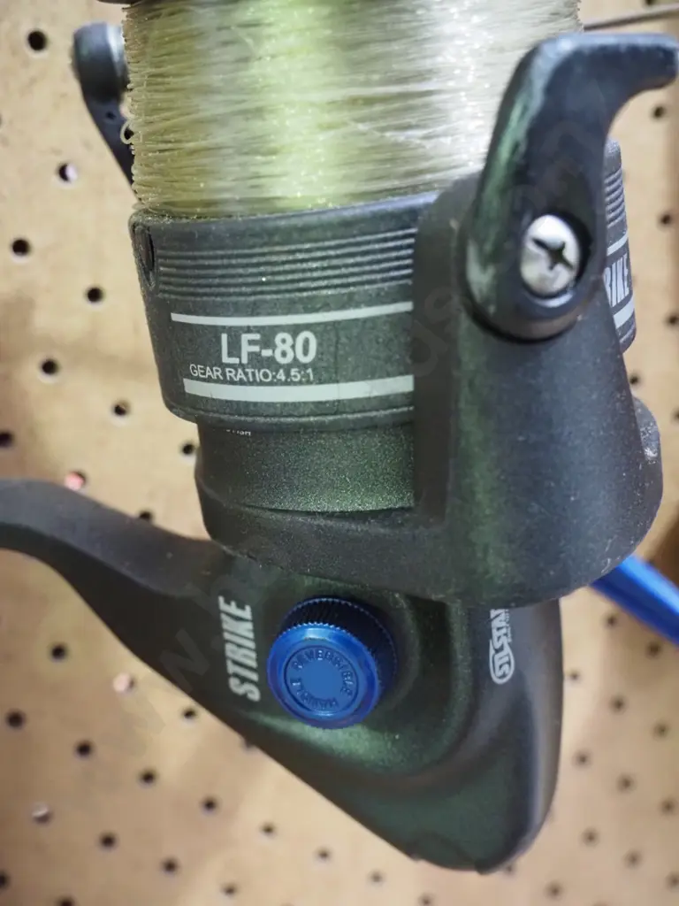 fishing rod and reel, 2 fishing jigs in pvc piping Image 1++