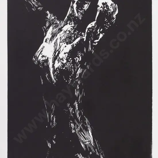 Isaac Francis Leuchs '93 -  unframed print 3/25 "The Wave (After Rodin)" H-410 W-290