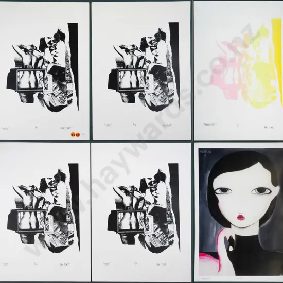 6x unframed ltd edition Mia Platt prints Largest H-410 W-290