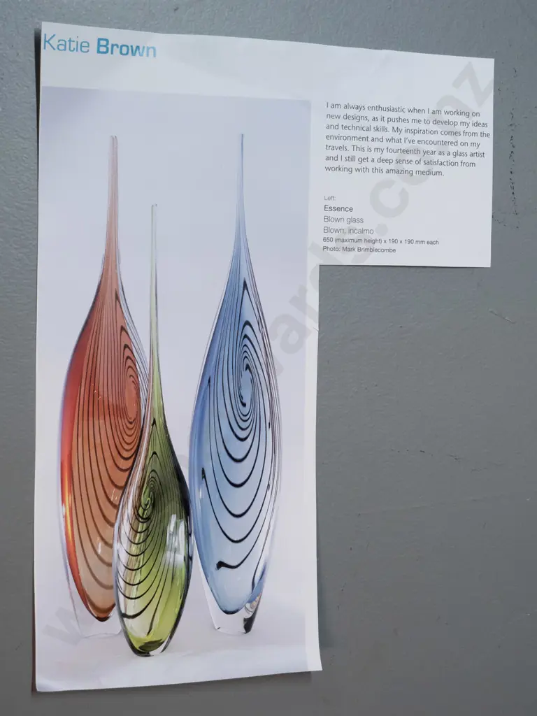 Katie Brown - hot glass - Essence H-400 Image 1++