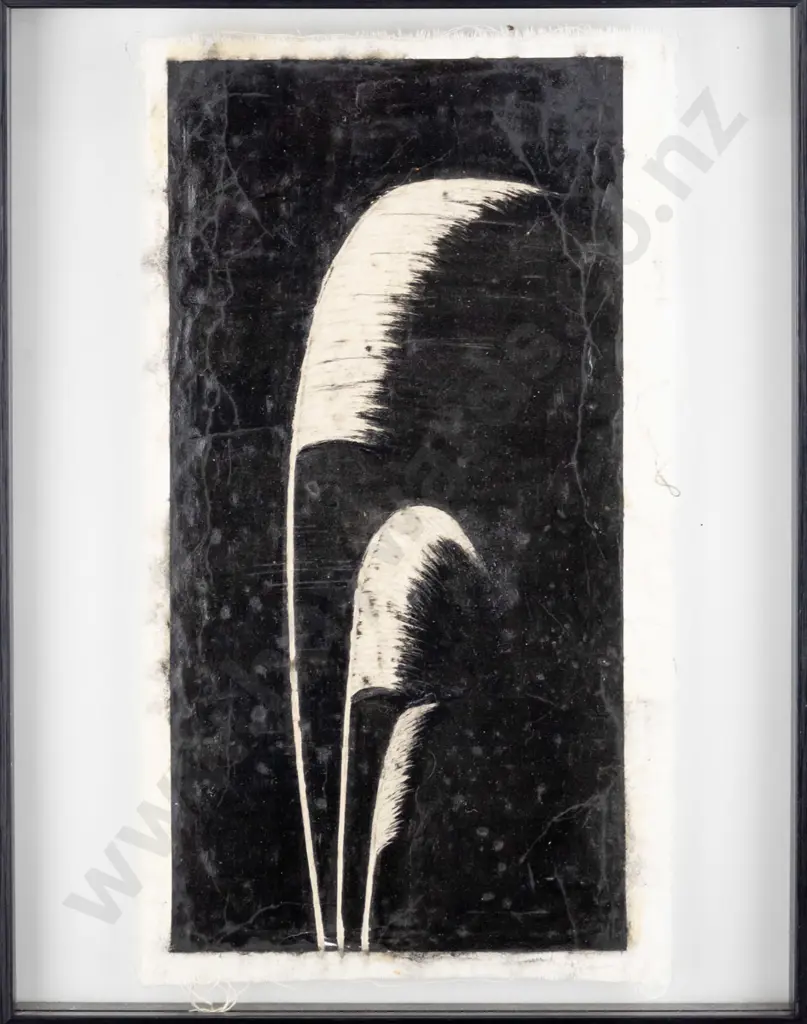 M Crossan 2019 - framed oil "Toi Toi Night" H-320 W-180 Image 1++