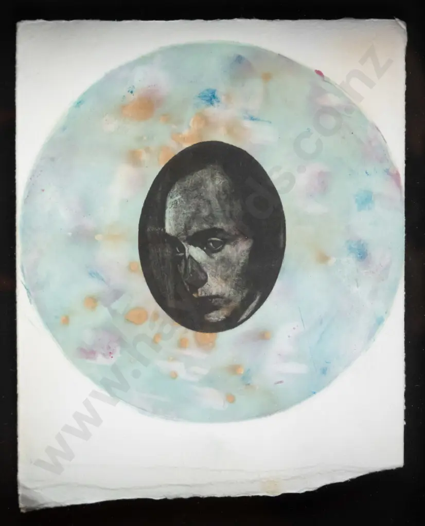 Jason Greig - framed lithograph - portrait H-180 W-140 Image 1++