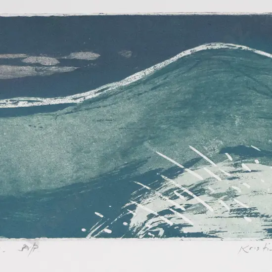 Kristin O'Sullivan Peren '96 - unframed ltd edition A/P "the West Country" H-110 W-240