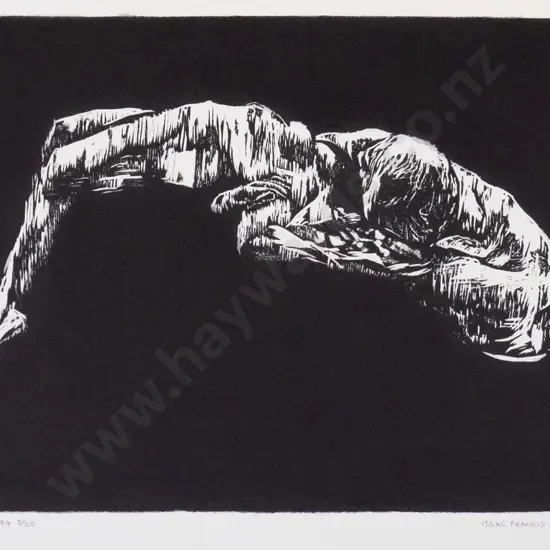 Isaac Francis Leuchs '94 -  unframed print 5/20 "Rodin Sequence" H-195 W-265