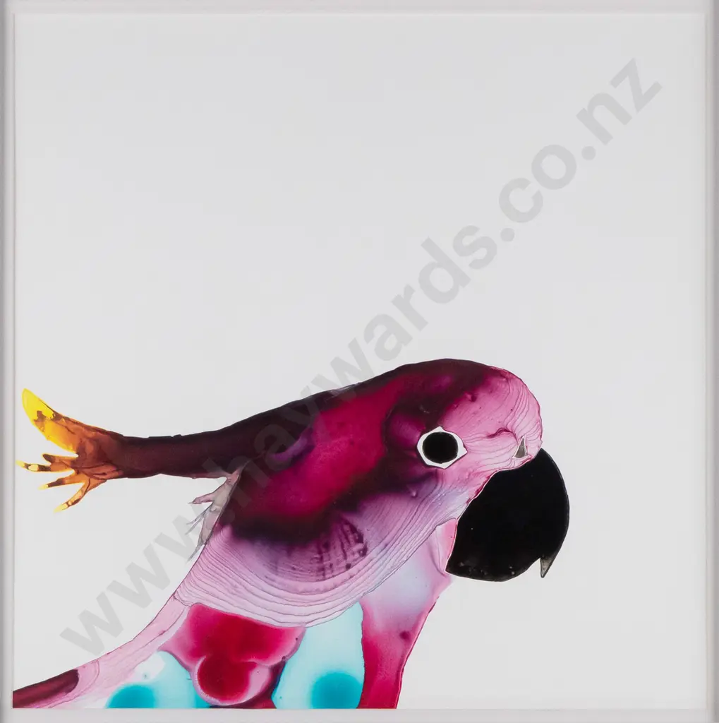 Susan Skelton - framed acrylic - cockatoo Image 1++