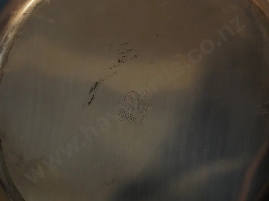 copper and brass kettle and jug, kettle has timber handle H-220 L-230 Image 1++