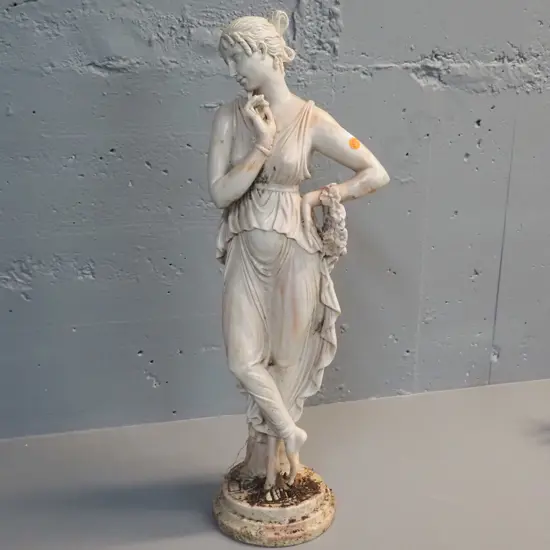 classical style composite statue / garden ornament H-610 W-210