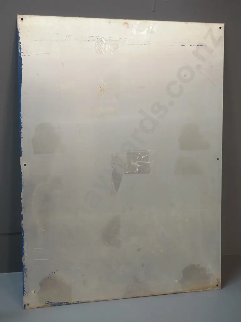 vintage metal hand-painted sign - Frosty Jack Ice Cream - some loss of paint and rubbing H-610 W-460 Image 1++
