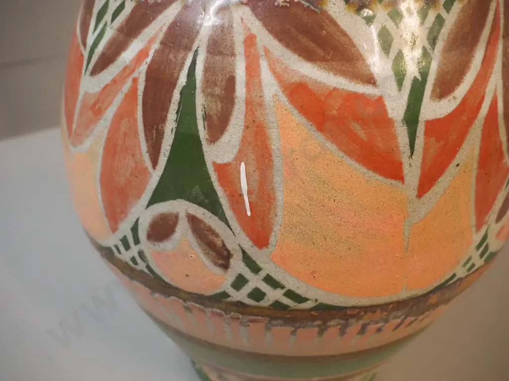 large studio pottery jug - no maker's mark H-450 D-260 Image 1++