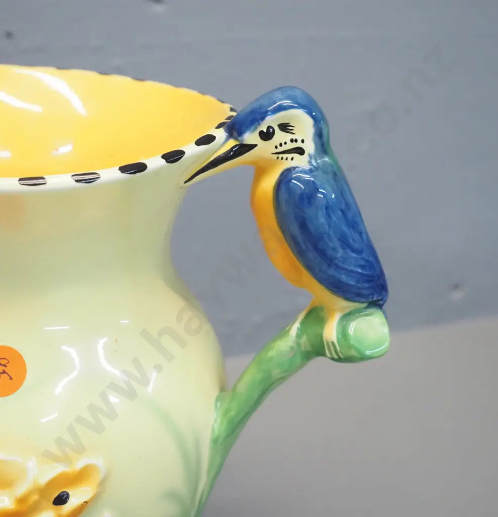 Falconware jug with kingfisher handle H-190 W-200 Image 1++