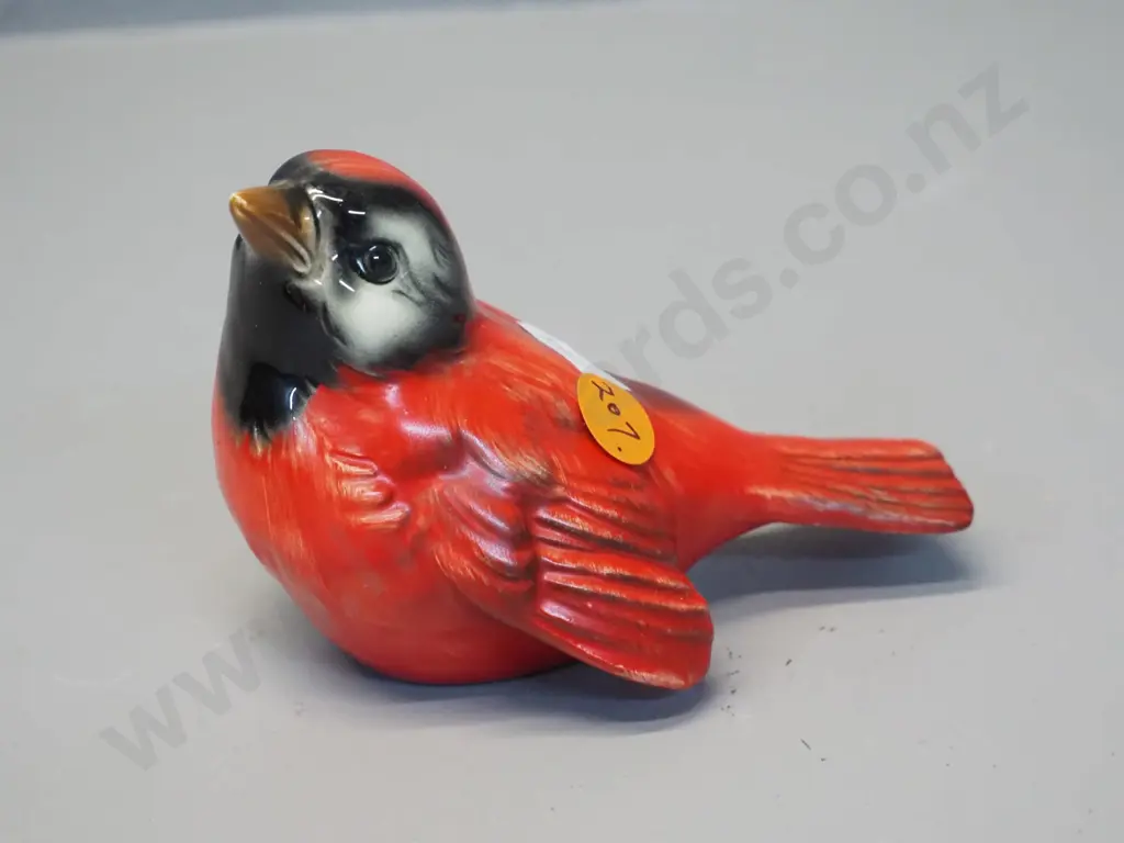 Goebels red bird figurine H-70 L-110 Image 1++