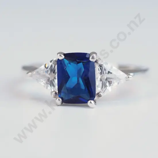 silver dress ring stamped 925