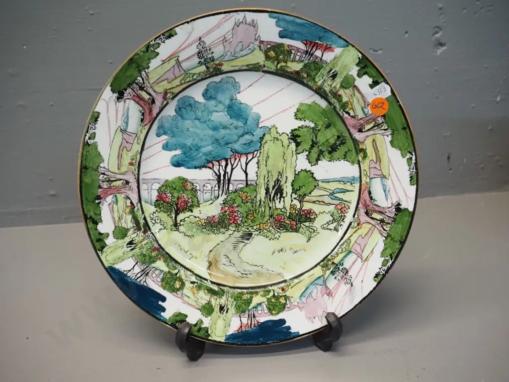 Grimwades "Fairy Castle" plate D-260 Image 1++