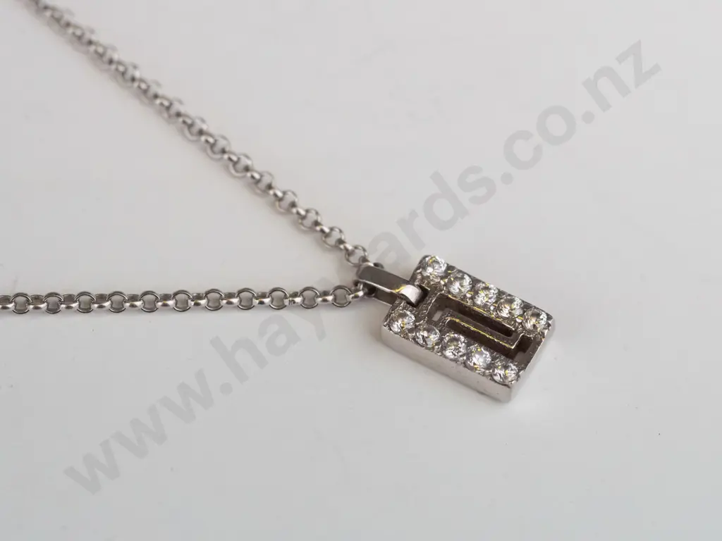 silver necklace chain stamped 925 Image 1++