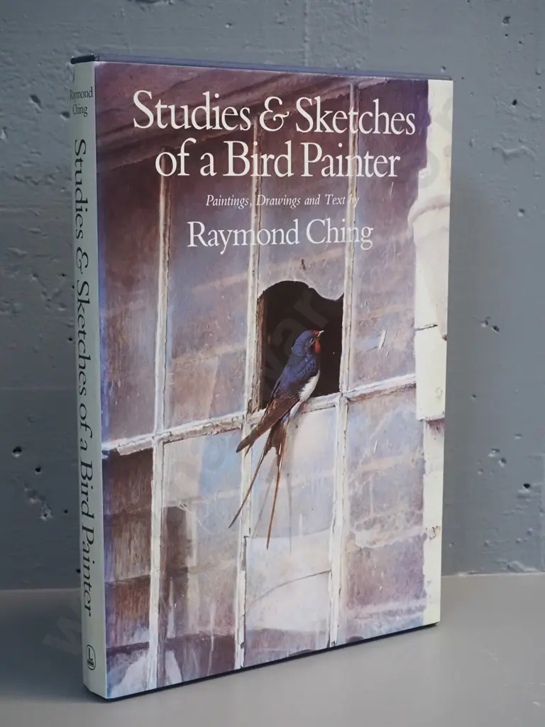 slip-cased book: Raymond Ching - Studies and Sketches of a Bird Painter, pub. 1981 Lansdowne Editions, VG condition Image 1++