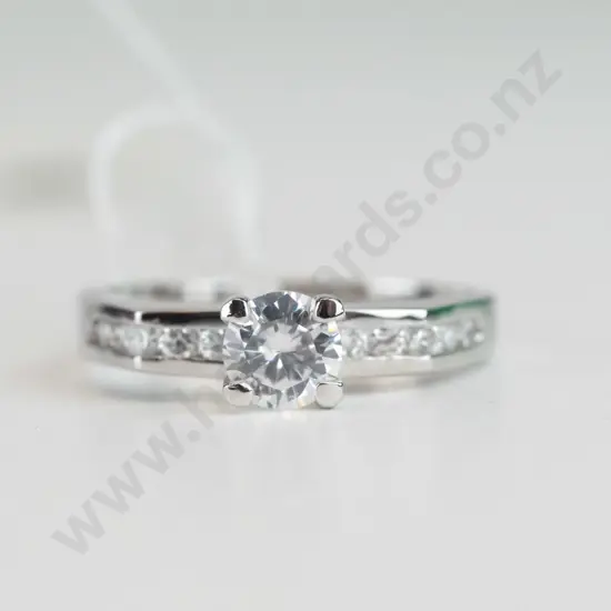 silver dress ring stamped 925