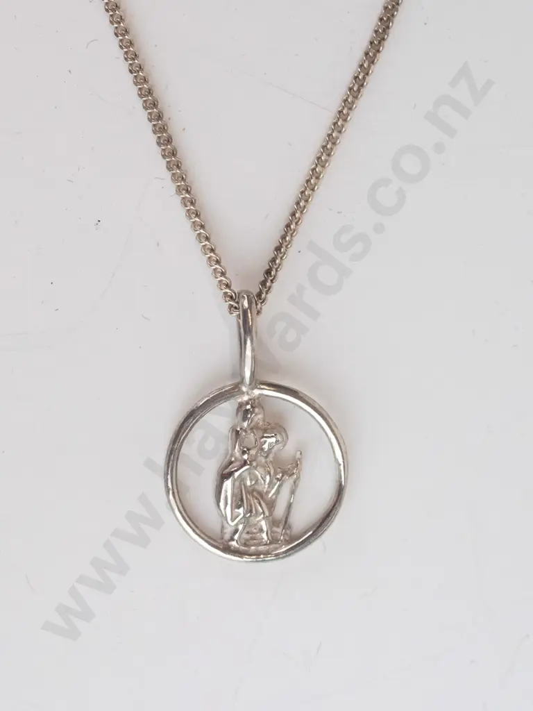 silver necklace chain stamped 925 Image 1++