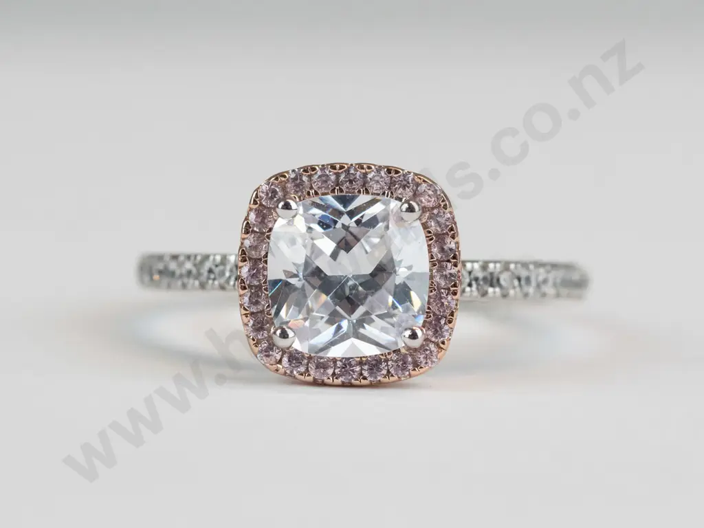 silver dress ring stamped 925 Image 1++
