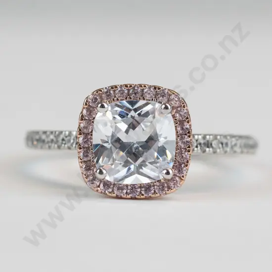 silver dress ring stamped 925