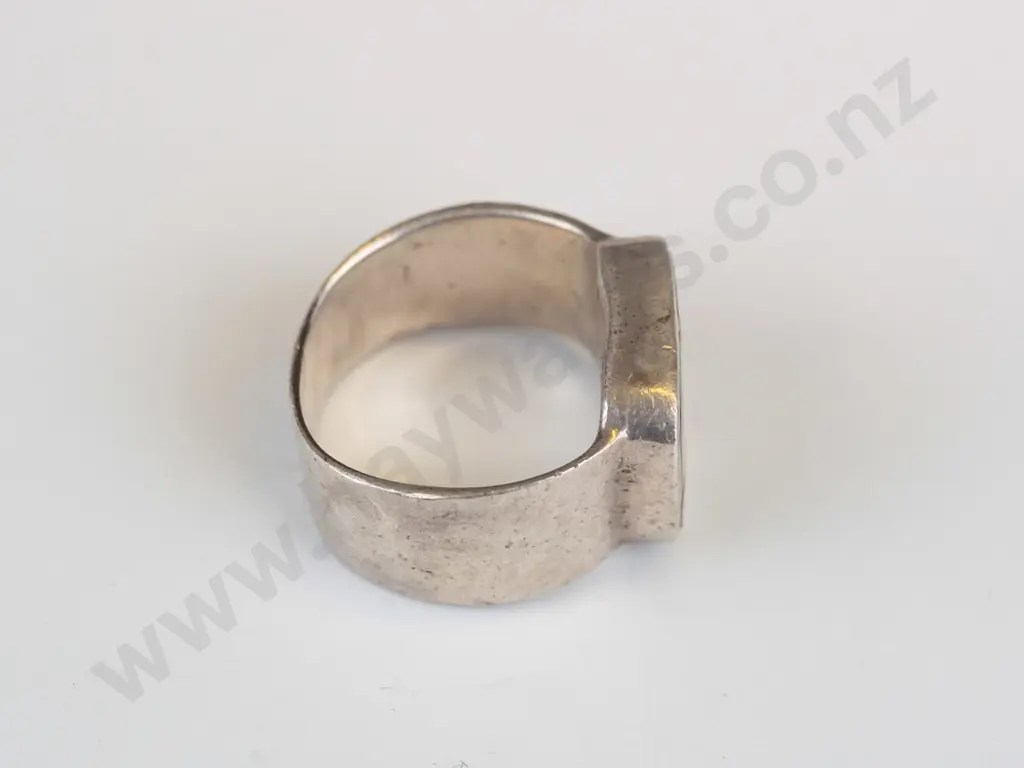 silver mans ring stamped 925 Image 1++