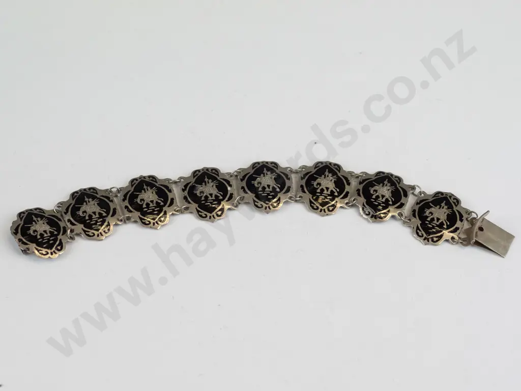 silver bracelet stamped Siam sterling Image 1++